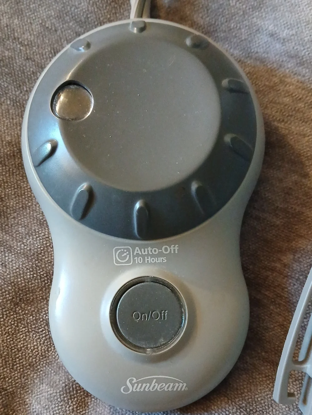 Sunbeam Gray Electric Blanket Heat Controller